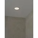 Nordlux ceiling recessed luminaire MANACOR 12 IP20/IP44, white dimmable