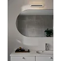 Nordlux wall luminaire CAVARA IP44, black dimmable