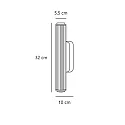 Nordlux Luminaire mural VIRELLE 32 IP44, noir gradable
