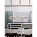 Nordlux Luminaire à suspension LILLY 5 flammes E14 IP20, laiton gradable