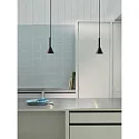 Nordlux Luminaire à suspension KELVIS lot de 2 GU10 IP20, noir gradable
