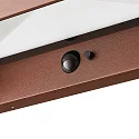 Nordlux Lampe murale solaire MARCELLIO avec capteur IP54, marron 