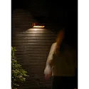 Nordlux Lampe murale solaire MARCELLIO avec capteur IP54, marron 