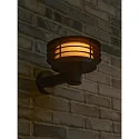 Nordlux Luminaire mural d’extérieur CIRELLA E27 IP54, seaside noir gradable