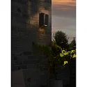 Nordlux outdoor wall luminaire NICO 22 ROUND MAXI GU10 IP54, black dimmable