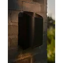Nordlux outdoor wall luminaire NICO 22 ROUND MAXI GU10 IP54, black dimmable