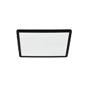 Nordlux Luminaire de plafond OJA 29 angulaire IP54, noir 