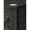 Nordlux Luminaire de plafond OJA 29 angulaire IP54, noir 
