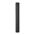 Nordlux bollard light SIDARA 95 square, perforated, sea-air resistant, with lamp socket E27 IP44, seaside black