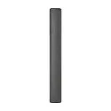 Nordlux bollard light SIDARA 95 square, perforated, sea-air resistant, with lamp socket E27 IP44, seaside anthracite