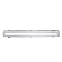 Luminaire pour locaux humides WORKS IP65 à 1 flamme, court, commutable G13 IP65, gris 