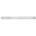 Luminaire pour locaux humides WORKS IP65 à 1 flamme, langue, commutable G13 IP65, gris 