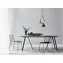 design for the people by Nordlux design for the people by Nordlux Pendant luminaire PURE 20, height 35cm, shade Ø 20cm, pendulum 300cm, E27, black