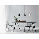 design for the people by Nordlux design for the people by Nordlux Pendant luminaire PURE 20, height 35cm, shade Ø 20cm, pendulum 300cm, E27, black