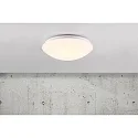 Nordlux Luminaire de plafond ASK 28 LED IP44, blanche 