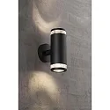 Nordlux Luminaire mural d'extérieur BIRK UP/DOWN GU10 IP44, noir  