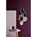 Nordlux Luminaire à suspension AUD E27 IP20, noir  
