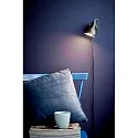Nordlux Luminaire mural ASLAK à 1 flamme, avec interrupteur, réglable GU10 IP20, mat, noir profond 