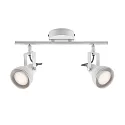 Nordlux Spot ASLAK track, 2 flames, GU10, white