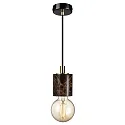 Luminaire à suspension SIV E27 IP20, marron 