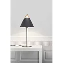 Lampe de table STRAP E27 IP20, noir 