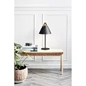 Lampe de table STRAP E27 IP20, noir 