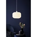 Nordlux Luminaire à suspension MILFORD 30 E27 IP20, blanche