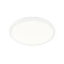 Nordlux LED Ceiling luminaire PLANURA, Ø 42.4cm, height 2.3cm, 22W 2700K 2100lm 120°, with MOODMAKER dimming, white