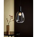 Luminaire à suspension ALTON 23 E27 IP20, laiton, noir gradable