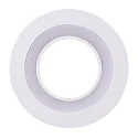 Nordlux Plafonnier encastré CLYDE 8 3 fois, plat, forme de l'anneau IP20, blanche gradable