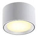 Nordlux LED Ceiling luminaire FALLON, height 6cm, Ø 10cm, 8.5W 2700K 500lm 110°, MOODMAKER circuit, dimmable, white