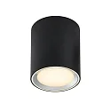Luminaire de plafond FALLON LONG IP20, noir gradable