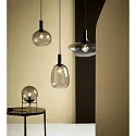 Nordlux Table lamp ALTON, E14, IP20, black/smoky