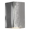 Luminaire mural d'extérieur CANTO MAXI KUBI 2 GU10 IP44, dégager, galvanisé