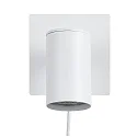 Nordlux Spot FRIDA à 1 flamme, avec interrupteur, réglable GU10 IP20, blanc trafic 