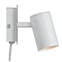 Nordlux Spot FRIDA à 1 flamme, avec interrupteur, réglable GU10 IP20, blanc trafic 