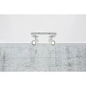 Ceiling spot FRIDA, 2 flame, GU10, IP20, white