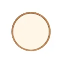 ceiling luminaire OJA 29 IP54 DIM round IP54, wood, mat dimmable
