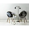 Nordlux Lampadaire RAY à 2 flammes E14 IP20, noir  
