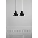Nordlux Luminaire à suspension RAY à 2 flammes E14 IP20, noir  