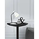 Lampe de table CYCLONE avec bras flexible E14 IP20, blanche