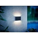 Nordlux LED Outdoor luminaire KINVER Wall luminaire, 6W LED, 3000K, IP54, black