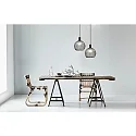 design for the people by Nordlux Luminaire à suspension AVER 30 E27 IP20, noir  