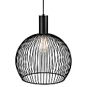 Luminaire à suspension AVER 40 E27 IP20, noir  
