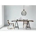 design for the people by Nordlux Luminaire à suspension AVER 50 E27 IP20, noir  