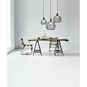 design for the people by Nordlux Luminaire à suspension AVER 50 E27 IP20, noir  