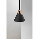 design for the people by Nordlux design for the people by Nordlux Pendant luminaire STRAP 16, GU10, black