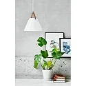 design for the people by Nordlux Luminaire à suspension STRAP 27 E27 IP20, blanche 