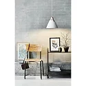 design for the people by Nordlux Pendant luminaire STRAP 27, 27cm, E27, IP20, metal, white