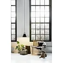 design for the people by Nordlux Luminaire à suspension STRAP 27 E27 IP20, noir  